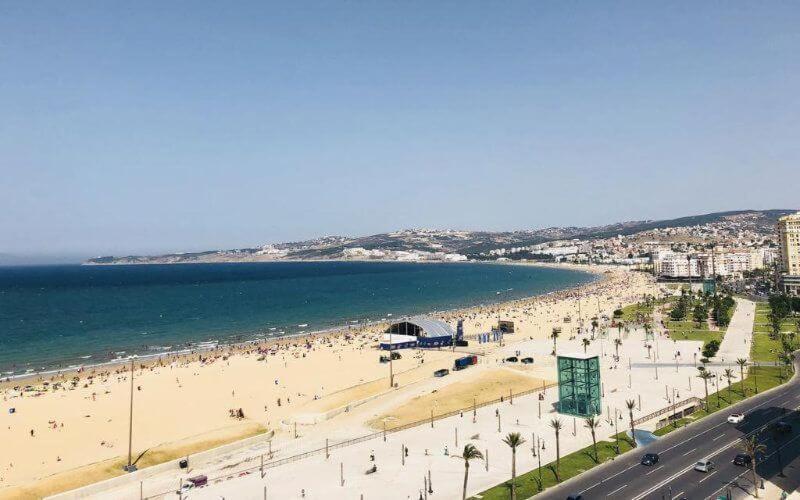 Bright Apartment With Sea View, Few Steps Away From The Tgv Tânger Exterior foto